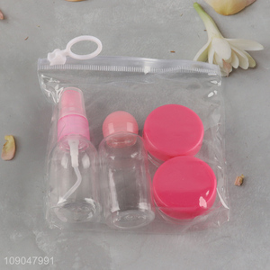 Top selling portable spray bottle cream containers travel kit