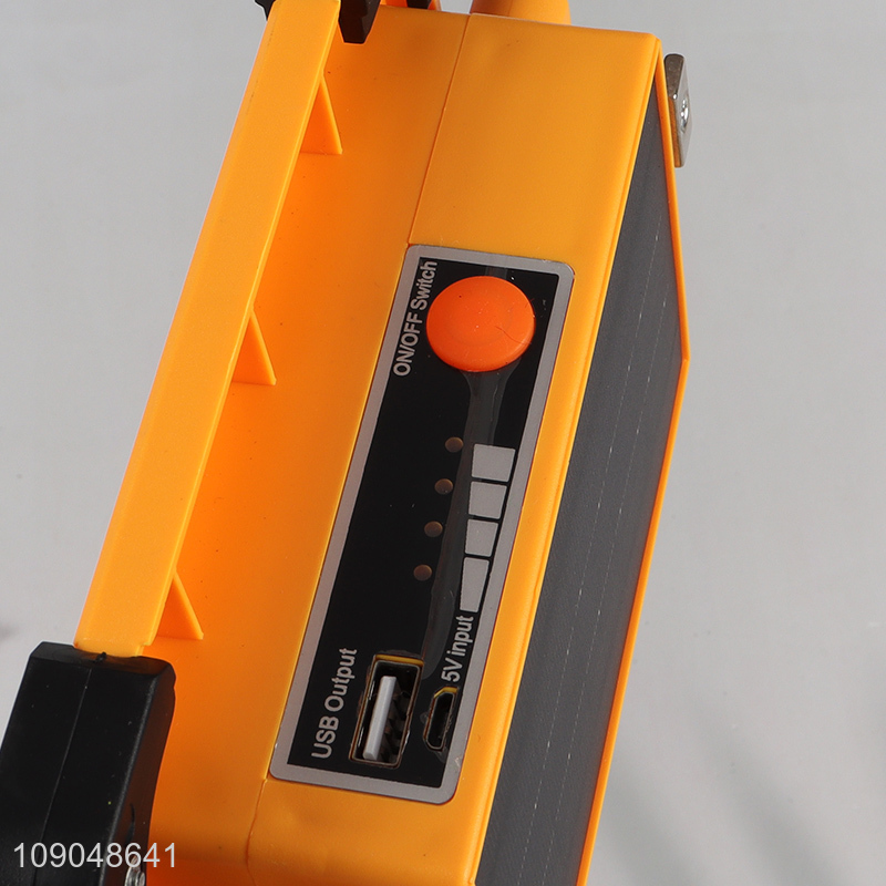 Good Quality LED Solar Flood Light USB Rechargeable LED Work Light