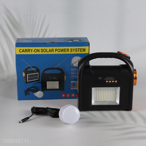 Good Quality Multipurpose LED Solar Camping Light Portable LED Flood Light