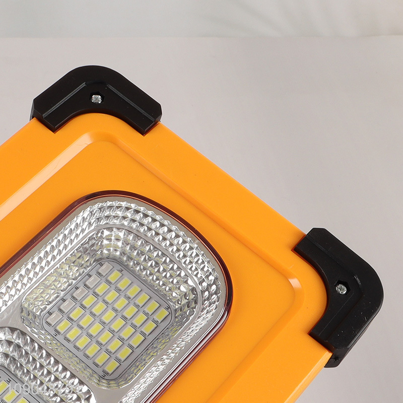 New Arrival Portable LED Solar Flood Light Rechargeable Waterproof LED Outdoor Light