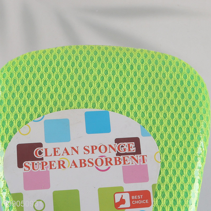 New Product Thick Water Absorbent Heavy Duty Cleaning Sponge for Kitchen