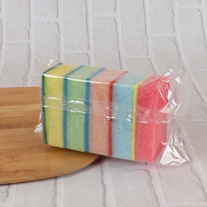 New Arrival 5 Pieces Heavy Duty Scrub Sponges for Kitchen Dish Sink Cleaning