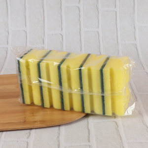 Hot Sale 5 Pieces Heavy Duty Scrub Sponges for Washing Dishes Pans Pots