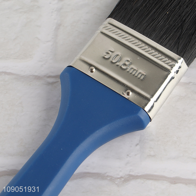 Wholesale 1 1.5 2 2.5 3 4 5 6 Inch Pig Bristle Plastic Handle Paint Brush for Wood