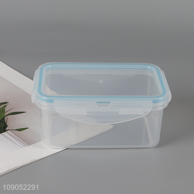 Top selling clear 6pcs food container food storage box set wholesale