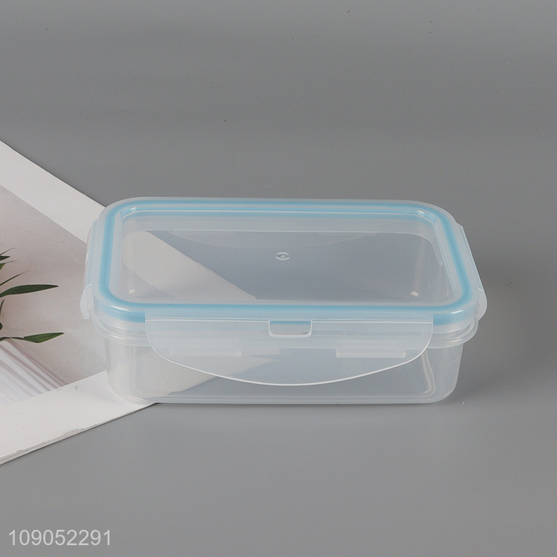 Top selling clear 6pcs food container food storage box set wholesale