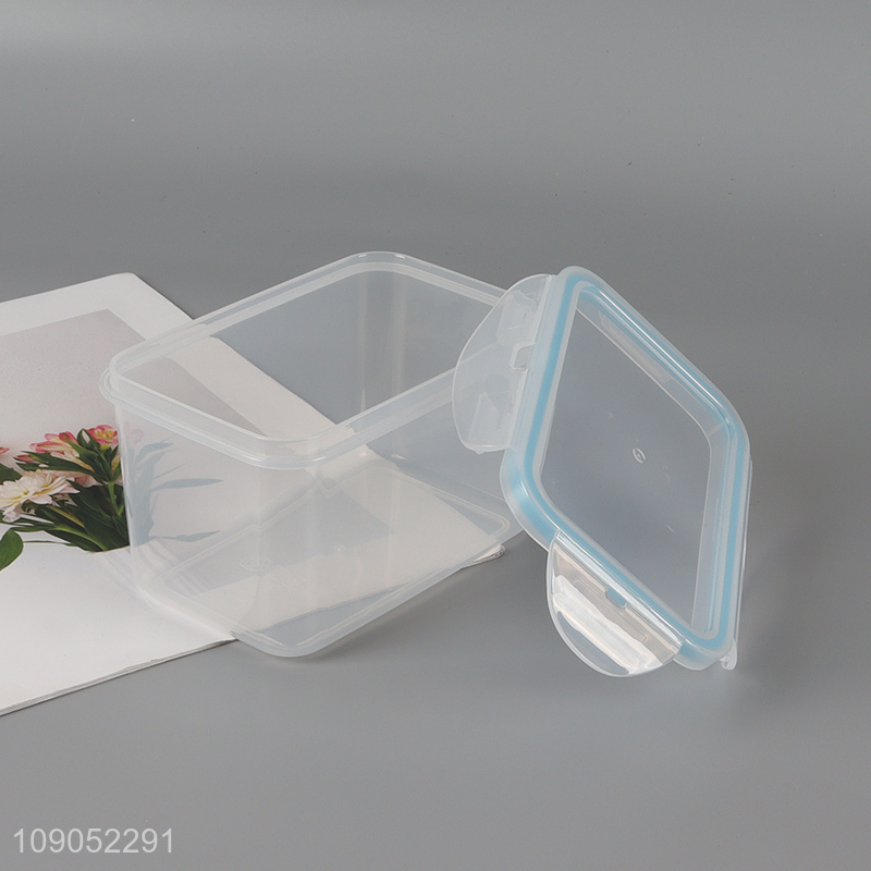 Top selling clear 6pcs food container food storage box set wholesale