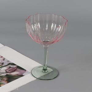 Popular products crystal glass pink wine glasses champagne glasses whiskey glasses