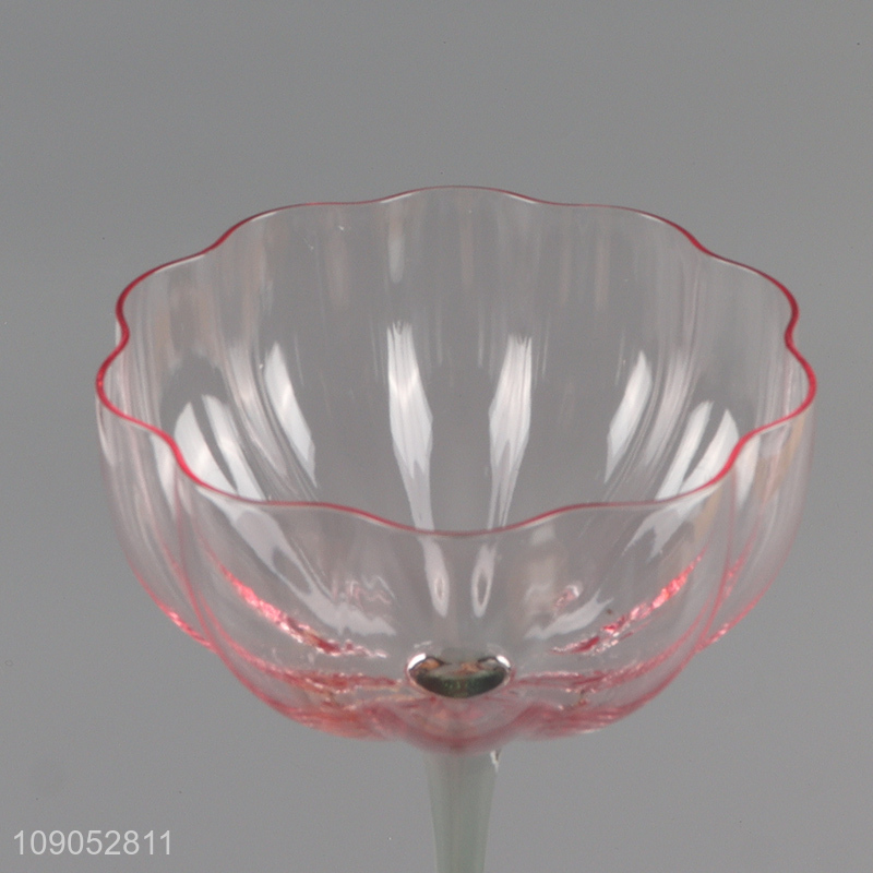 Popular products crystal glass pink wine glasses champagne glasses whisky glasses