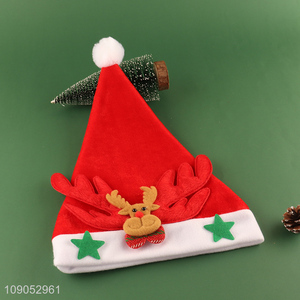 Factory Price Cute Christmas Hat Santa Hat for Kids and Adults