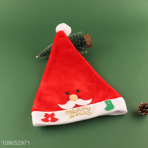 Wholesale Cute Santa Hat Unisex Christmas Hat Winter Holiday Hat