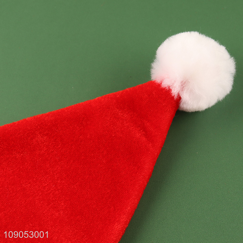 Good Quality Unisex Non-Woven Christmas Hats Cute Santa Hats