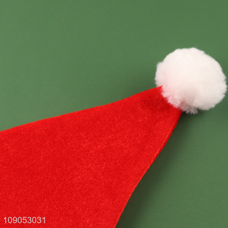 New Product Non-Woven Christmas Hat Santa Hat Unisex Xmas Hat