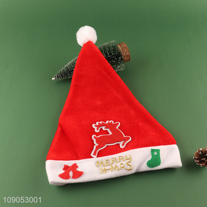 Good Quality Unisex Non-Woven Christmas Hats Cute Santa Hats