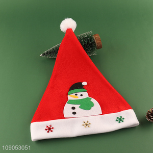 Factory Price Christmas Hat Santa Hat Festival Party Headwear