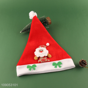 New Arrival Kids Christmas Hats Soft Comfortable Santa Hats