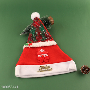 Factory Price Cute Christmas Hat Santa Hat Festive Party Hat