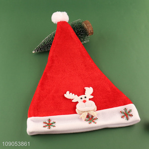 Factory Price Kids Santa Hat Christmas Hat Festival Headwear