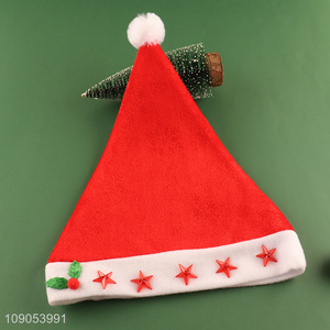 Good Quality Cheap Santa Hat Christmas Hat Xmas Party Supplies