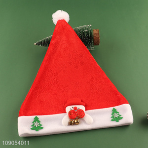 China Imports Cute Santa Hat Christmas Hat Winter Holiday Hat