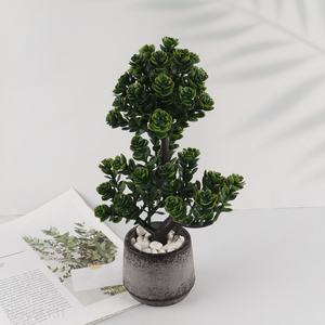 Factory Price Fake Plants Artitificial Potted Plants for Shelf Decor