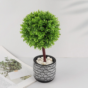 Wholesale Small Artificial Potted Plants for Indoor Outdoor Decor