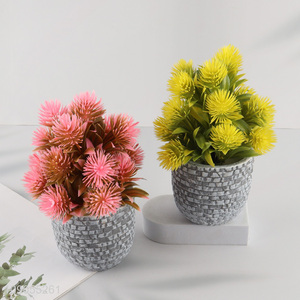 High Quality Small Artificial Potted Plants for Home Farmhouse Decor