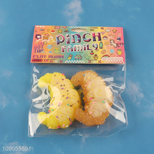 High Quality Soft Squeeze Toy Anxiety Relief Toy Squishy Croissants