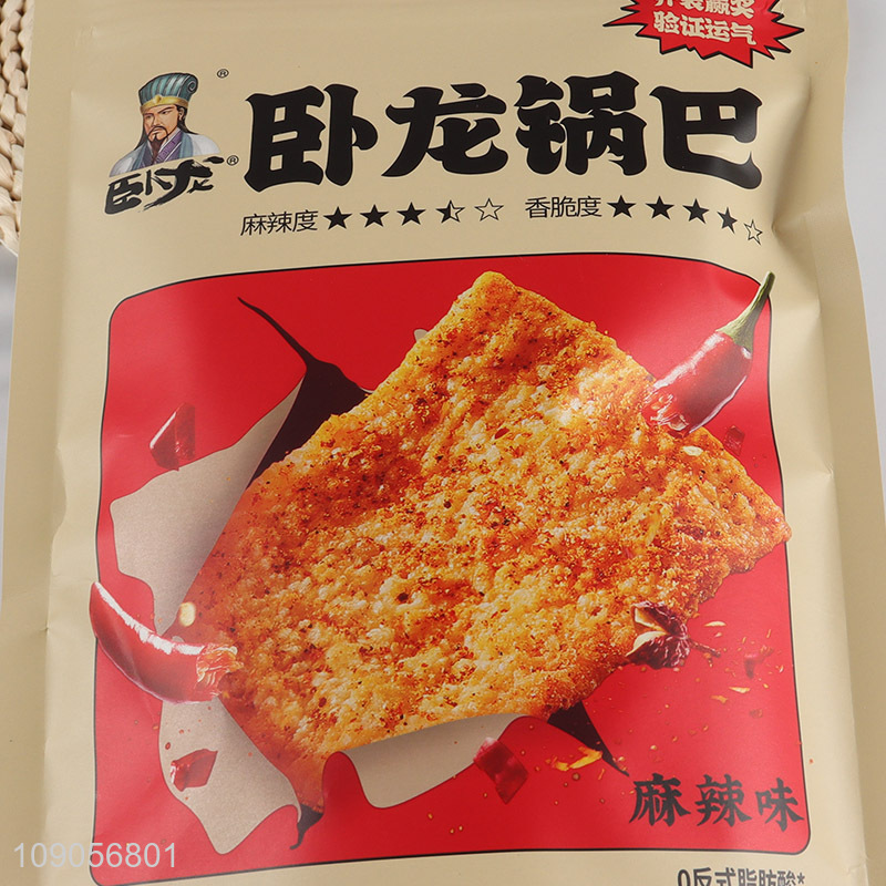 Best sale Chinese classic snack spicy food crispy rice crust wholesale