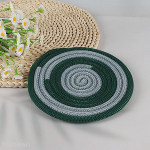 China wholesale indoor outdoor braided round rug and carpet