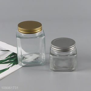 Best selling home kitchen sealed glass storage jar with lid