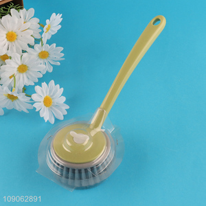 Good Quality Steel Wool Scrubber Pot Scrub Brush Kitchen Cleaning Brush