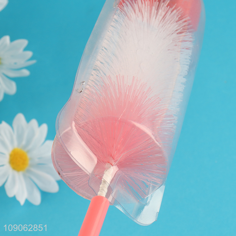 New Arrival Multi-Function Sponge Bottle Brush with Long Handle for Deep Cleansing