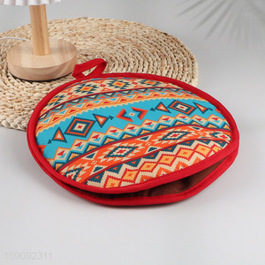 Yiwu market round heat-resistant <em>pot</em> <em>pad</em> hot <em>pad</em> for home kitchen