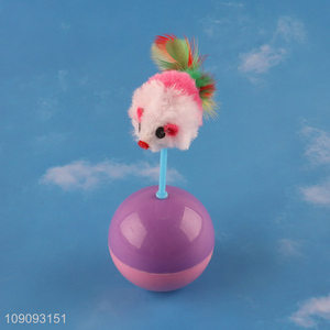 Low Price <em>Cat</em> <em>Toy</em> <em>Cat</em> Mouse <em>Toy</em> Furry Tumbler <em>Cat</em> Interactive <em>Toy</em>