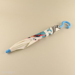 New arrival cartoon printed windproof waterproof <em>umbrella</em> for children