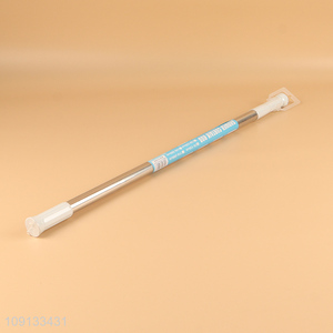 High Quality Adjustable Extendable Non-Slip Stainless Steel <em>Shower</em> <em>Curtain</em> Rod