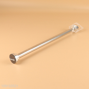 High Quality Aluminum <em>Shower</em> <em>Curtain</em> Rod Adjustable Spring Tension <em>Curtain</em> Rod