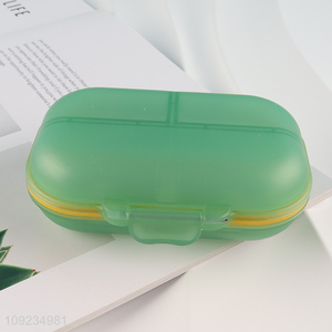 Top selling green plastic medicine storage <em>box</em> <em>pill</em> <em>box</em> wholesale