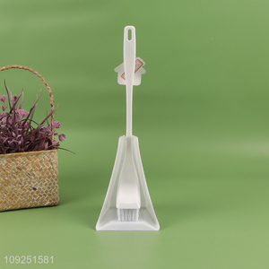 Top quality <em>bathroom</em> <em>accessories</em> white toilet brush cleaning brush with holder
