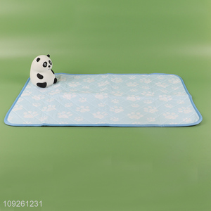 Best Selling Summer <em>Pet</em> Cooling Mat Paw Print <em>Dog</em> Bed Cooling Mat