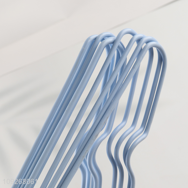 Factory wholesale 10pcs non-slip clothes hanger coat rack for household