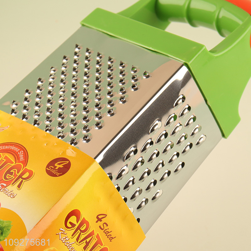 China factory 4sides kitchen gadget vegetable grater for sale