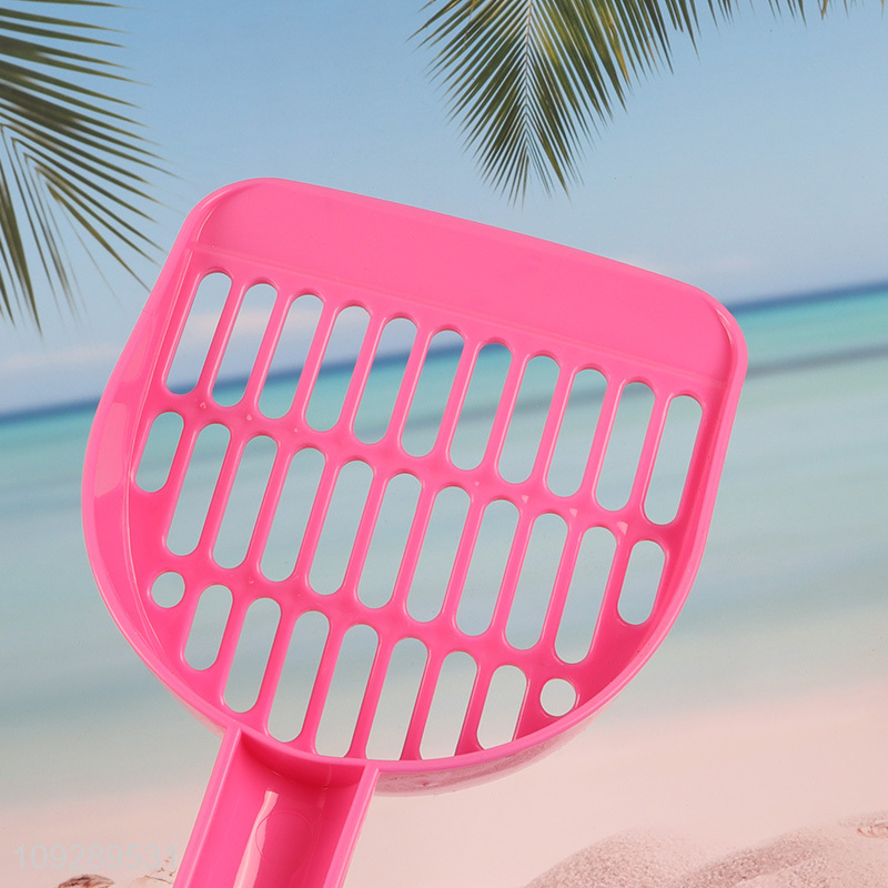 New arrival plastic pet pooper scooper cat litter scoop for sale