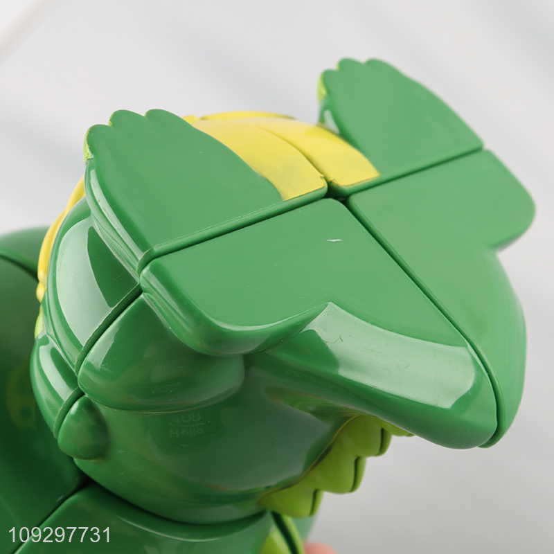 China factory dinosaur series kids magic cube toys