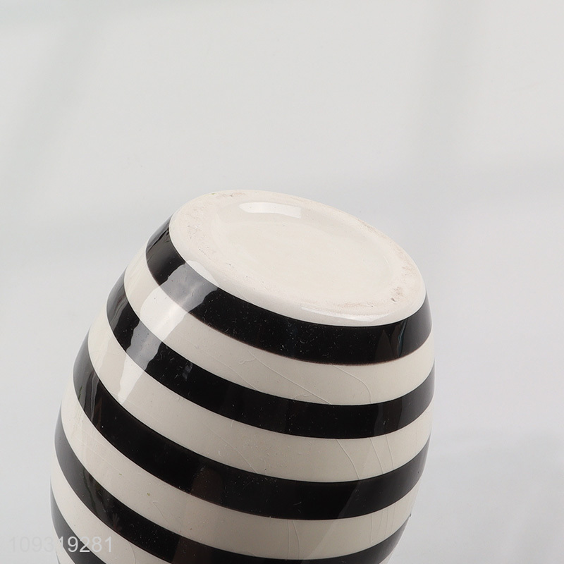 China wholesale ceramic hydroponic vase flower vase for decor