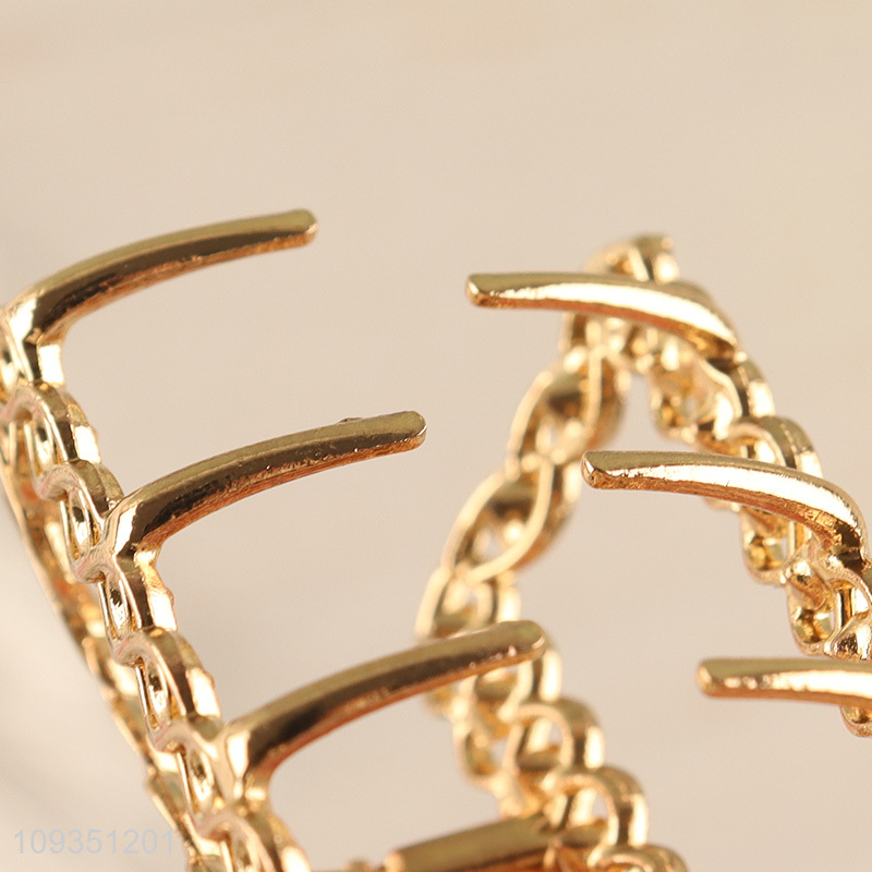 Hot selling rectangle hair accessories hair claw clips