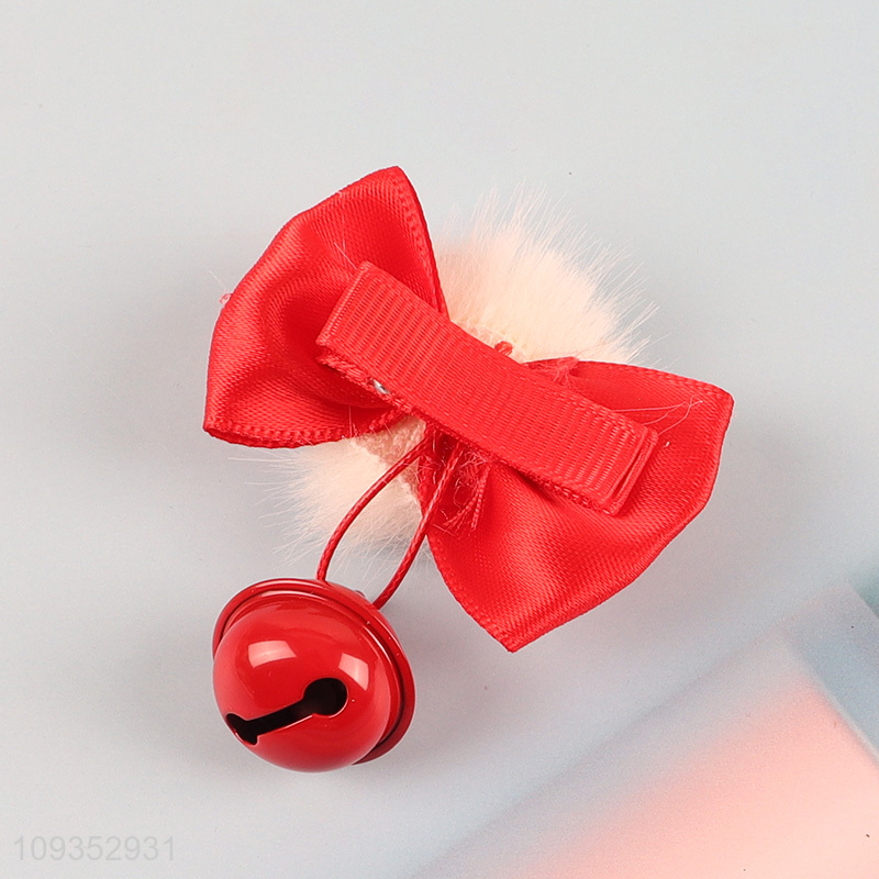 Wholesale children hair clips hair decoration with bell