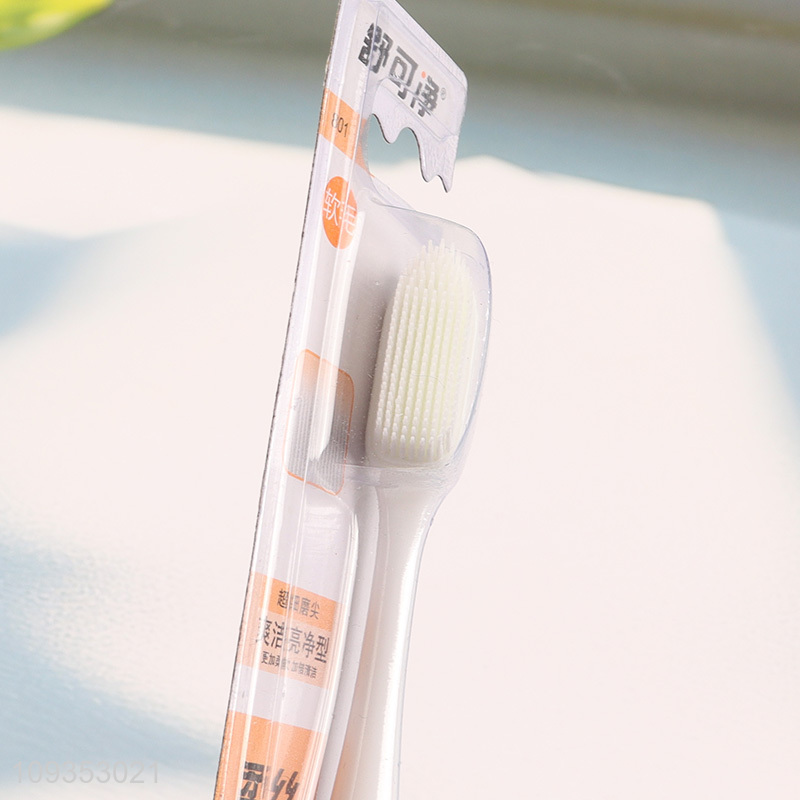 Factory supply adult teeth cleaning toothbrush for sale