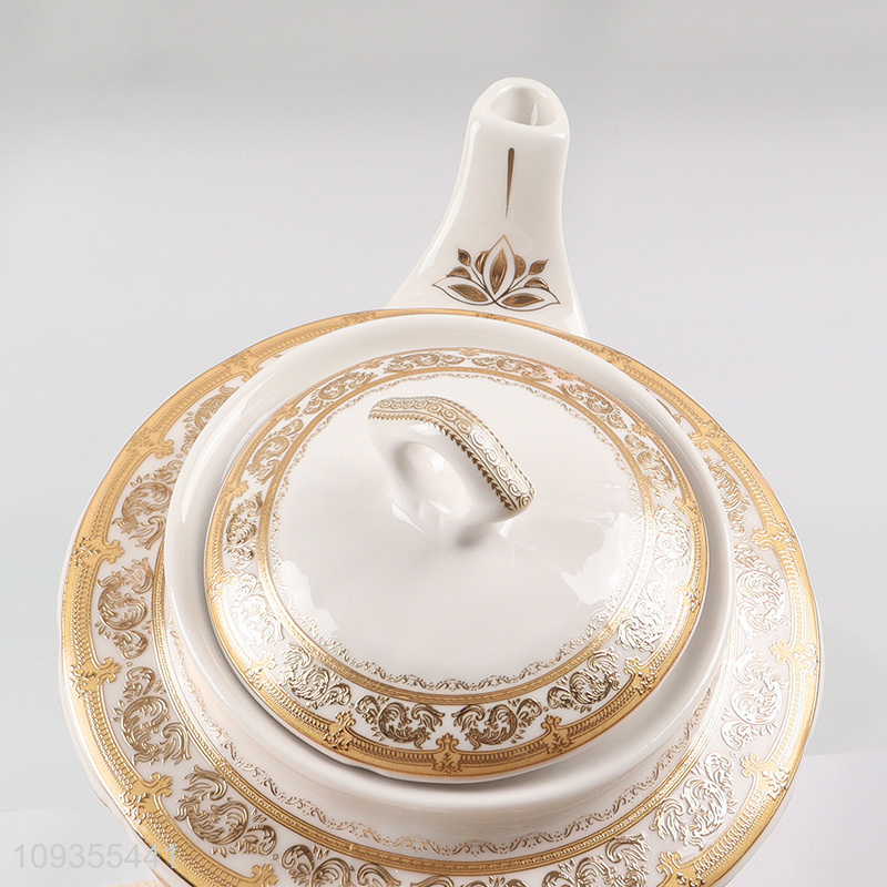Wholesale 800cc ceramic tea pot coffee pot